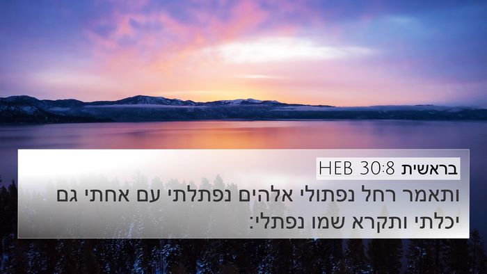 בראשית 30:8 HEB Bible Verse Image