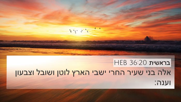 בראשית 36:20 HEB Bible Verse Image