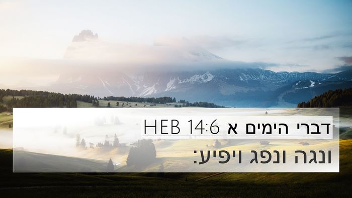 דברי הימים א 14:6 HEB 4K Wallpaper - ונגה ונפג - 4K Wallpaper Bible Verse