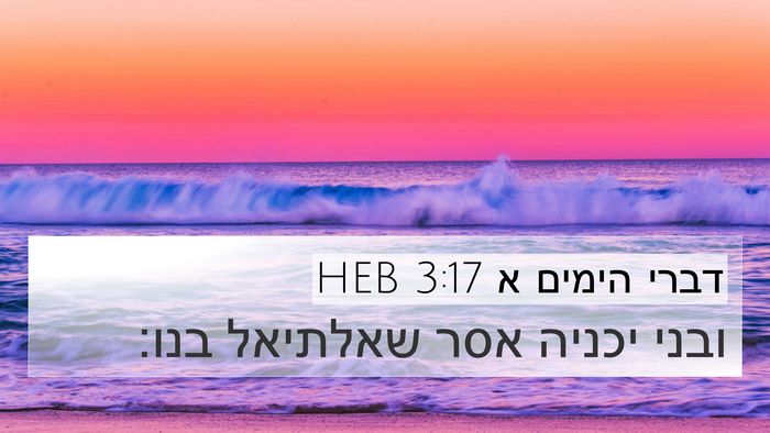 דברי הימים א 3:17 HEB Bible Verse Image