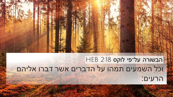 הבשורה על־פי לוקס 2:18 HEB 4K Wallpaper - וכל השמעים תמהו על הדברים - 4K Wallpaper Bible Verse