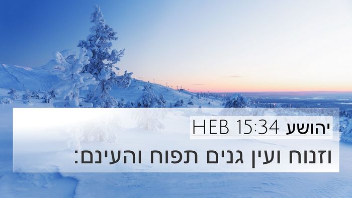 יהושע 15:34 HEB Bible Verse Image