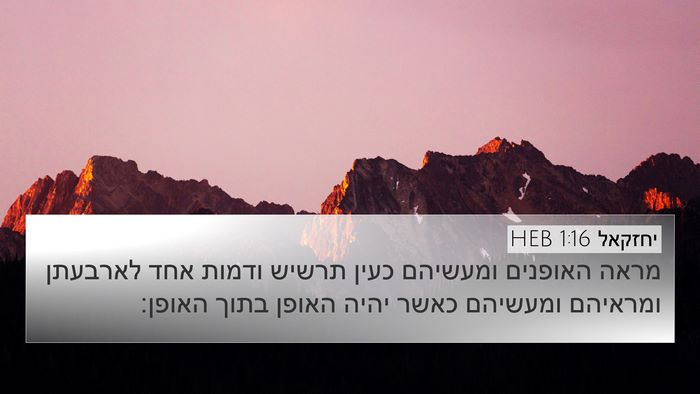 יחזקאל 1:16 HEB Bible Verse Image