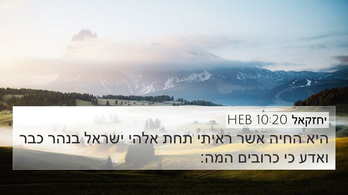 יחזקאל 10:20 HEB Bible Verse Image