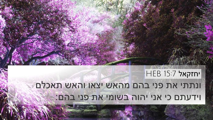 יחזקאל 15:7 HEB Bible Verse Image