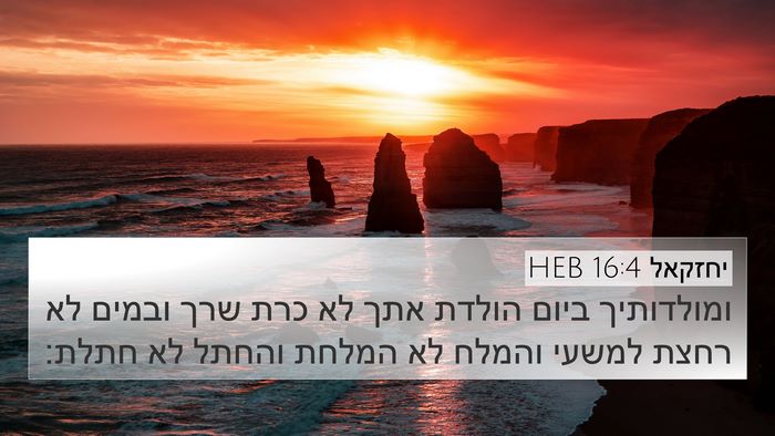 יחזקאל 16:4 HEB Bible Verse Image