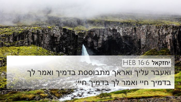 יחזקאל 16:6 HEB Bible Verse Image