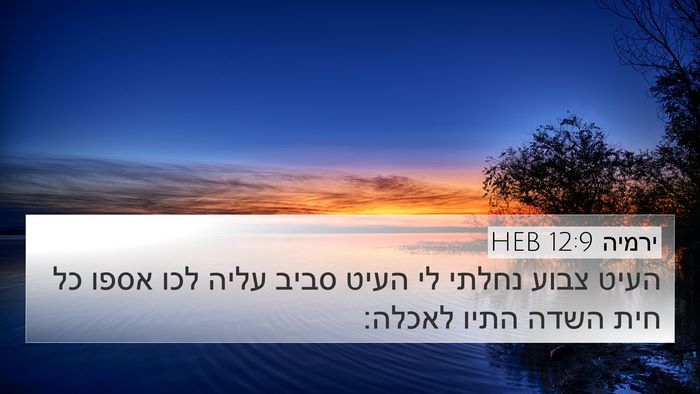ירמיה 12:9 HEB Bible Verse Image