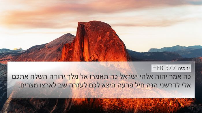 ירמיה 37:7 HEB Bible Verse Image