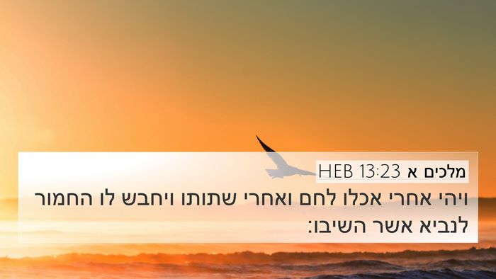 מלכים א 13:23 HEB Bible Verse Image