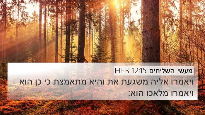 מעשי השליחים 12:15 HEB Bible Verse Image