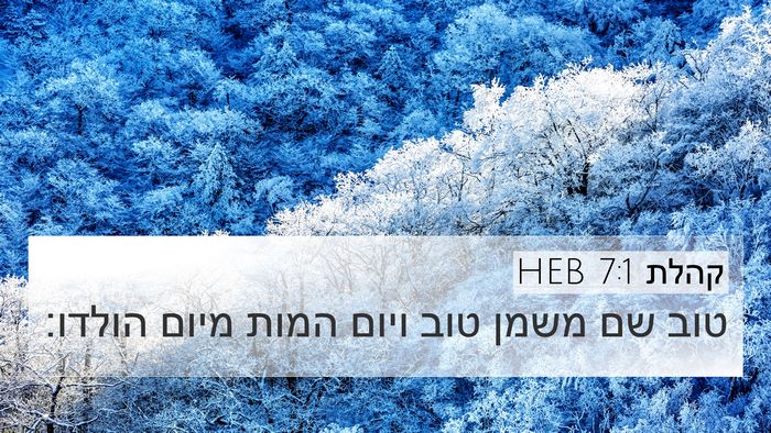 קהלת 7:1 HEB Bible Verse Image