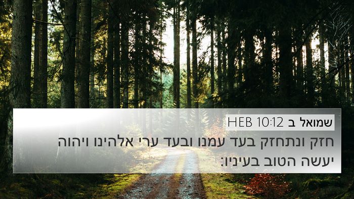 שמואל ב 10:12 HEB Bible Verse Image