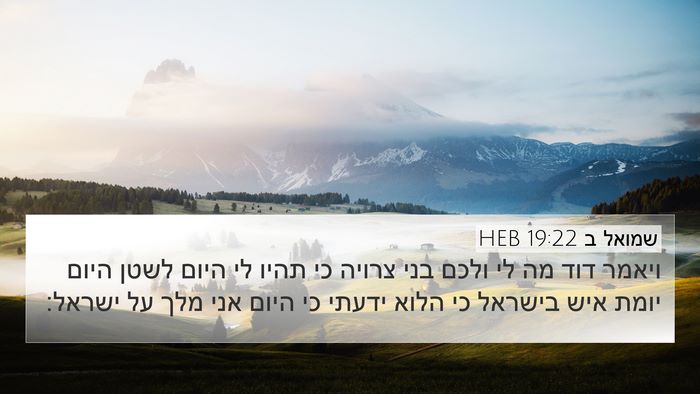 שמואל ב 19:22 HEB Bible Verse Image
