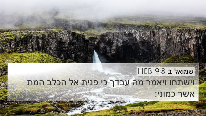 שמואל ב 9:8 HEB Bible Verse Image