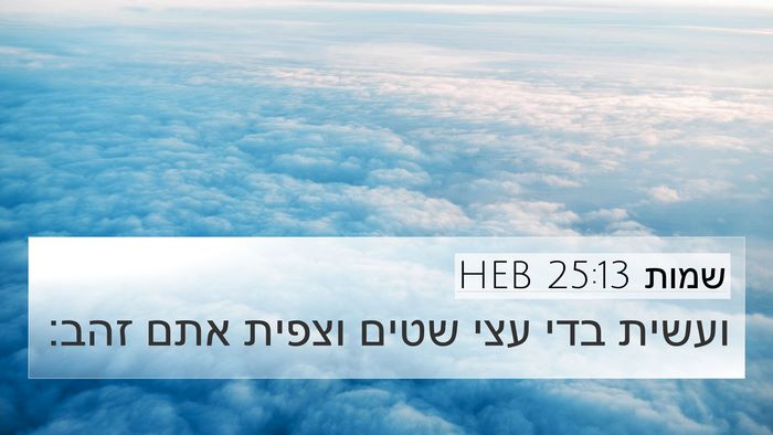 שמות 25:13 HEB Bible Verse Image