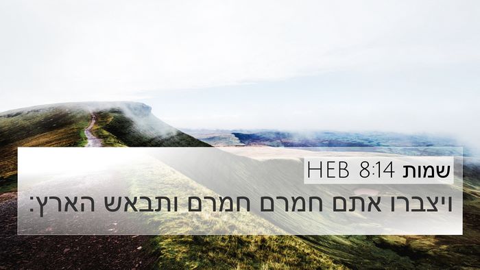 שמות 8:14 HEB 4K Wallpaper - ויצברו אתם חמרם חמרם ותבאש - 4K Wallpaper Bible Verse