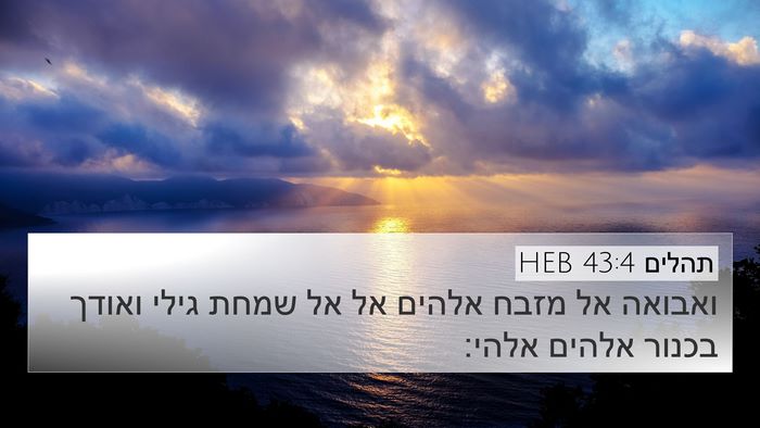 תהלים 43:4 HEB Bible Verse Image