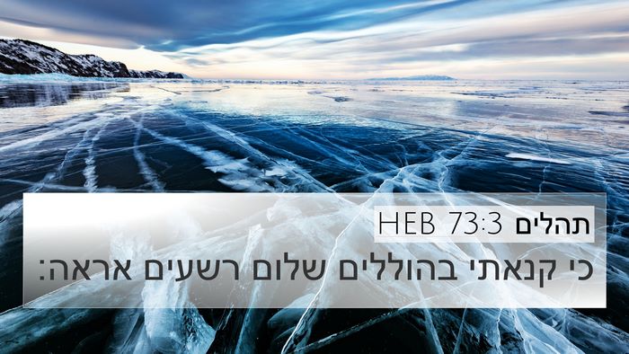 תהלים 73:3 HEB Bible Verse Image