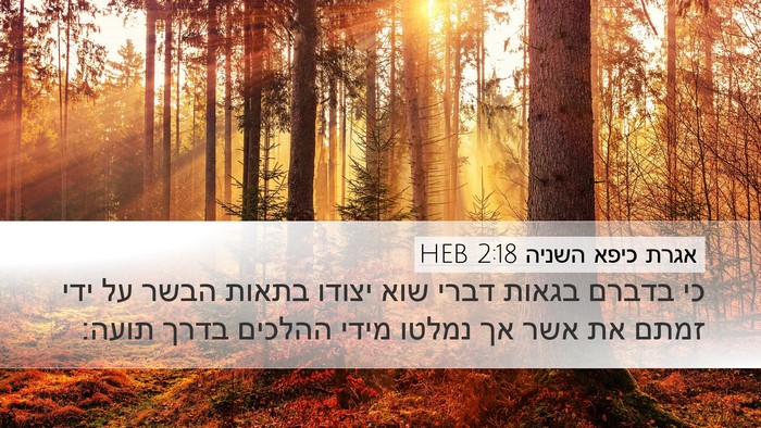 אגרת כיפא השניה 2:18 HEB Bible Verse Image