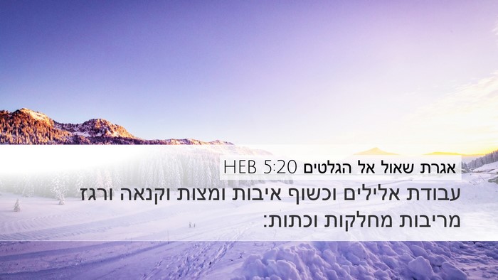 אגרת שאול אל הגלטים 5:20 HEB Bible Verse Image
