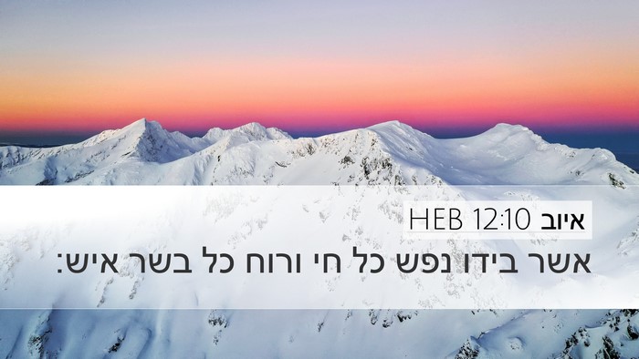 איוב 12:10 HEB Bible Verse Image