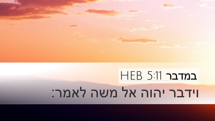 במדבר 5:11 HEB Bible Verse Image