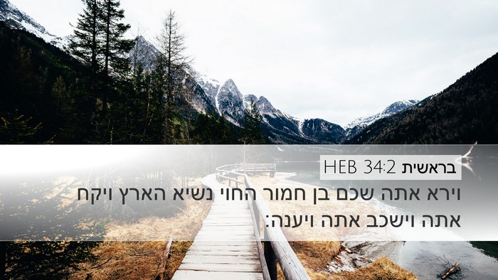 בראשית 34:2 HEB Bible Verse Image
