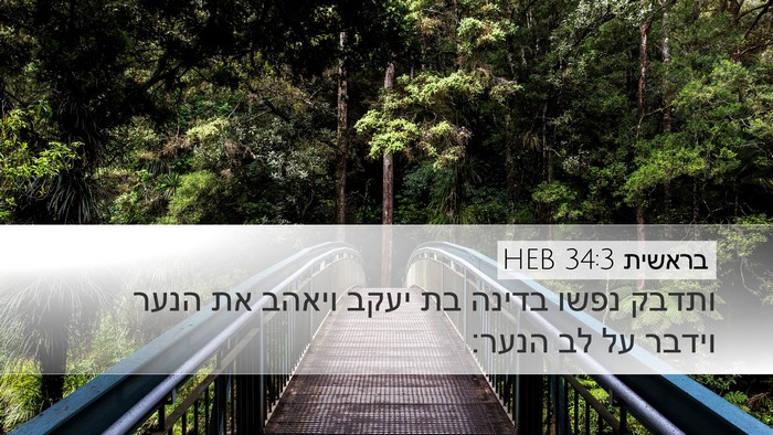 בראשית 34:3 HEB Bible Verse Image
