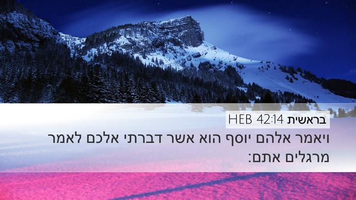 בראשית 42:14 HEB Bible Verse Image