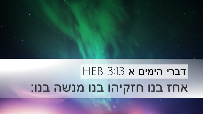 דברי הימים א 3:13 HEB Bible Verse Image