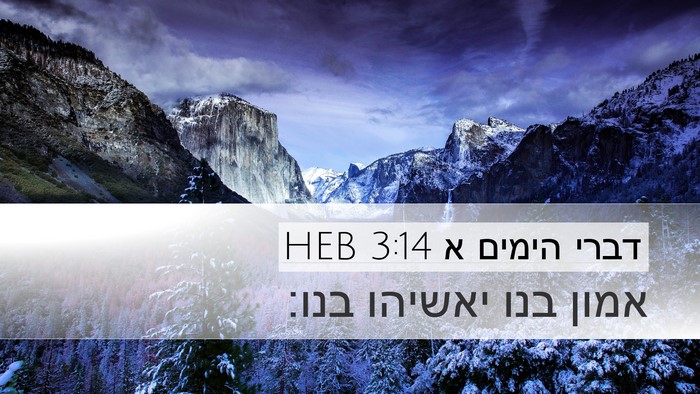 דברי הימים א 3:14 HEB Bible Verse Image
