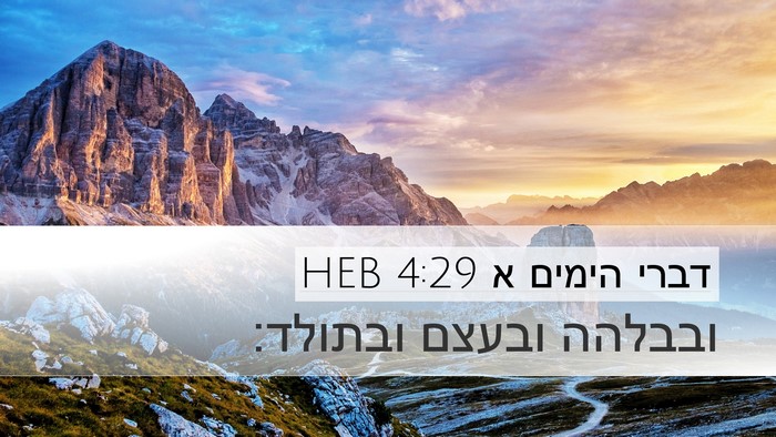 דברי הימים א 4:29 HEB Bible Verse Image