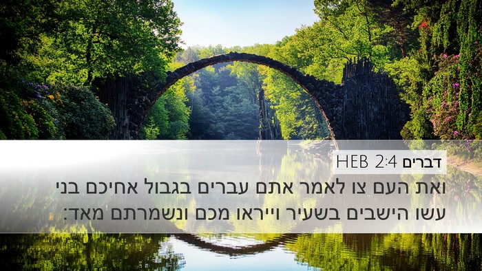 דברים 2:4 HEB Bible Verse Image