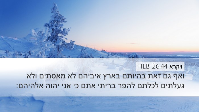 ויקרא 26:44 HEB Bible Verse Image