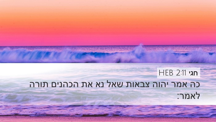 חגי 2:11 HEB Desktop Wallpaper - כה אמר יהוה צבאות שאל נא את - Desktop Bible Verse Wallpaper