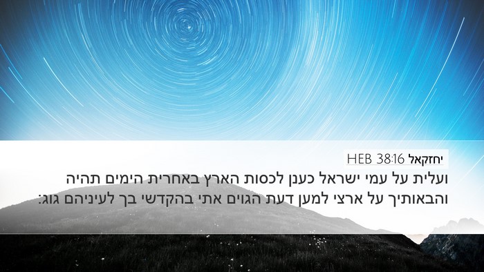 יחזקאל 38:16 HEB Bible Verse Image