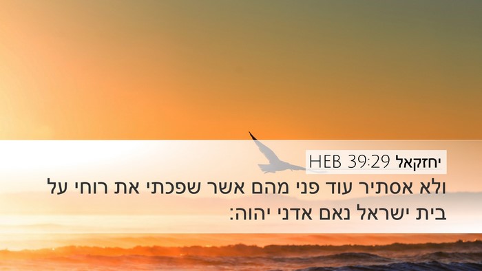 יחזקאל 39:29 HEB Bible Verse Image