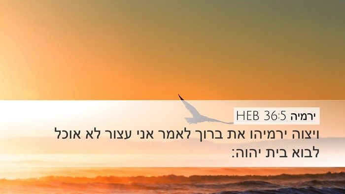 ירמיה 36:5 HEB Bible Verse Image