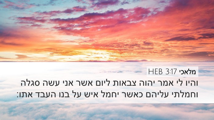מלאכי 3:17 HEB Bible Verse Image