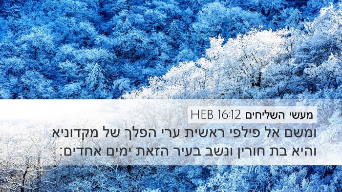מעשי השליחים 16:12 HEB Bible Verse Image