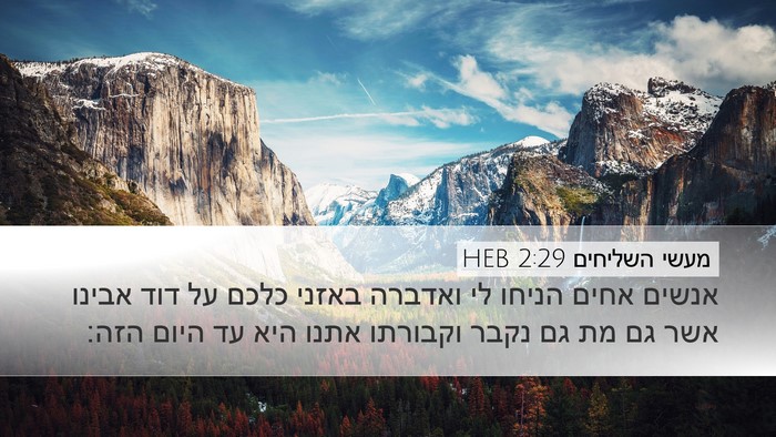 מעשי השליחים 2:29 HEB Bible Verse Image