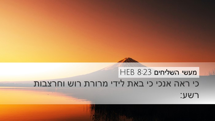 מעשי השליחים 8:23 HEB Bible Verse Image