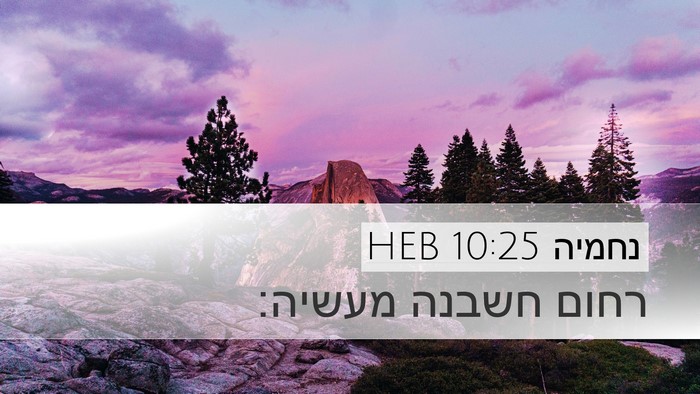 נחמיה 10:25 HEB Bible Verse Image
