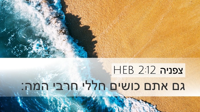 צפניה 2:12 HEB Desktop Wallpaper - גם אתם כושים חללי חרבי - Desktop Bible Verse Wallpaper