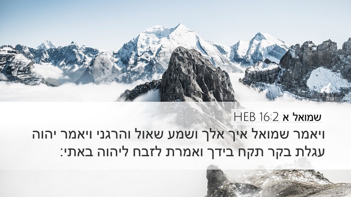 שמואל א 16:2 HEB Bible Verse Image