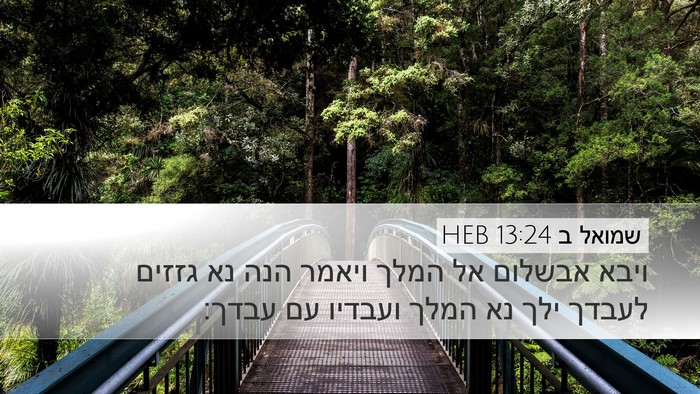 שמואל ב 13:24 HEB Bible Verse Image