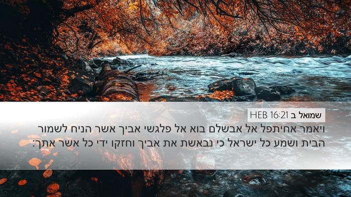 שמואל ב 16:21 HEB Bible Verse Image