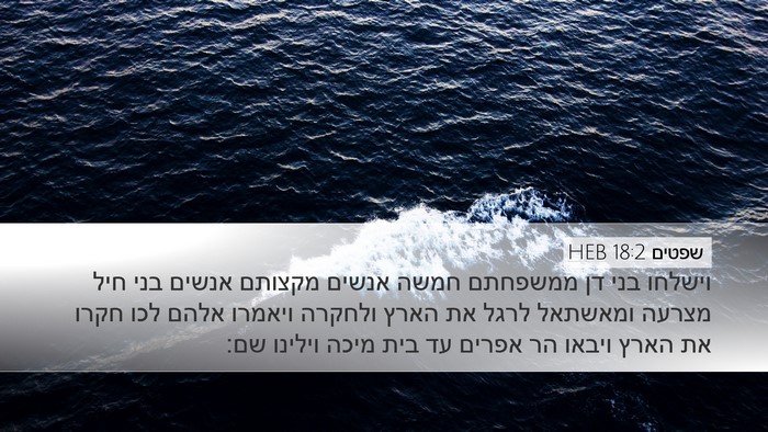 שפטים 18:2 HEB Bible Verse Image
