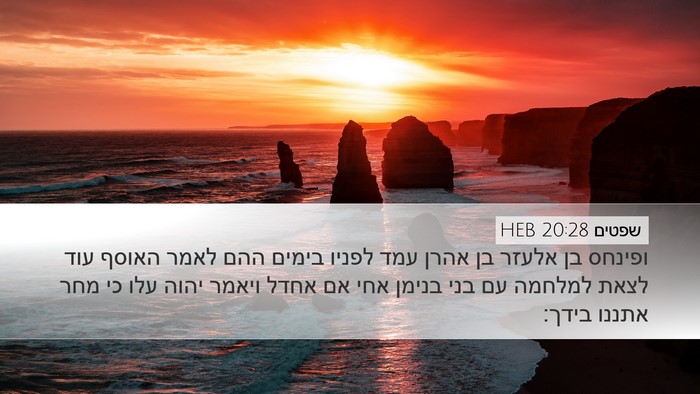 שפטים 20:28 HEB Bible Verse Image